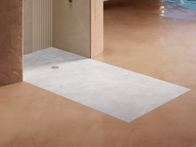 Acquabella Base Slate 48x36 Shower Tray in Light Grey 53024592 BASL4836CML, Retail: $700.00, FINAL PRICE: $299.99 + TAX
