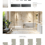 Acquabella St Largo Beton 60x32 Shower Tray in Brown, 53030276 LABE6032MBNEP, Retail: $700.00, Final Price: $299.99 + Tax