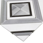 Central Square Polished Stone Mosaic
