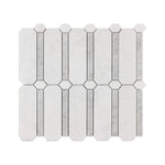 **PER PC** Kings Place 12x12 Polished Stone Mosaic, SF170132, 9.76sf, 10pcs, 44lbs, FINAL PRICE: $7.99/pc, $79.90/bx + Tax