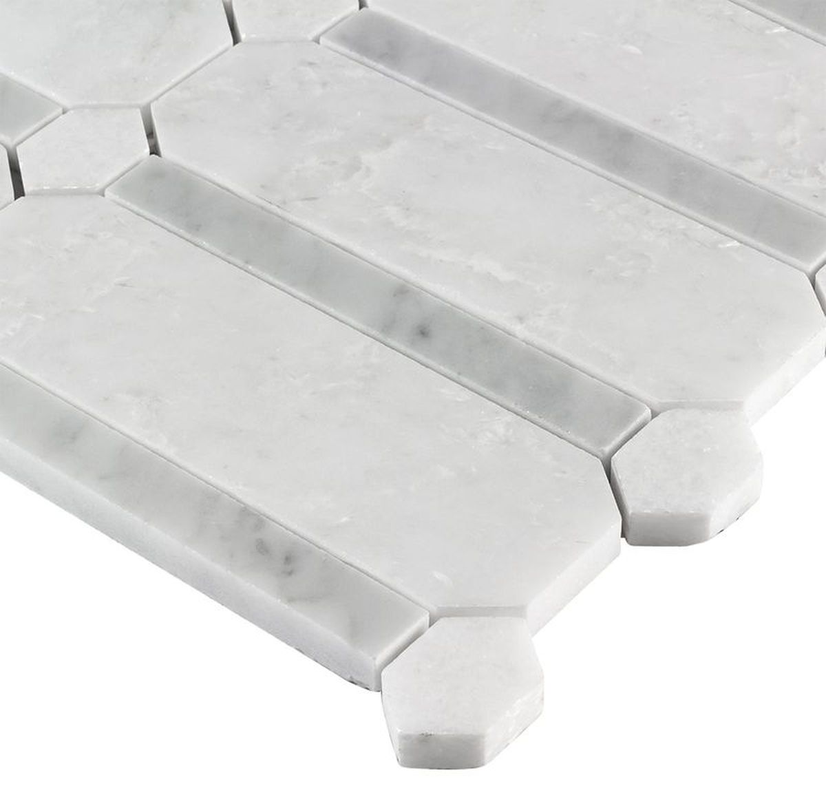 **PER PC** Kings Place 12x12 Polished Stone Mosaic, SF170132, 9.76sf, 10pcs, 44lbs, FINAL PRICE: $7.99/pc, $79.90/bx + Tax