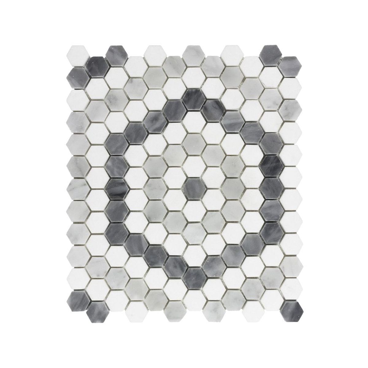 **PER PC** Marrakesh 12x12 Mosaic, SF180658, 7.56sf, 9pcs, 26 lbs, FINAL PRICE: $7.99/pc, $71.91/bx + Tax