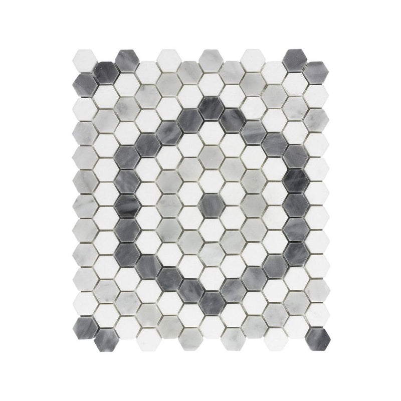 **PER PC** Marrakesh 12x12 Mosaic, SF180658, 7.56sf, 9pcs, 26 lbs, FINAL PRICE: $7.99/pc, $71.91/bx + Tax