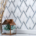 **PER PC** Sahara 14x14 Polished Stone Mosaic, SF170134, 9.6sf, 10pcs, 36 lbs, FINAL PRICE: $7.99/pc, $79.90/bx + Tax