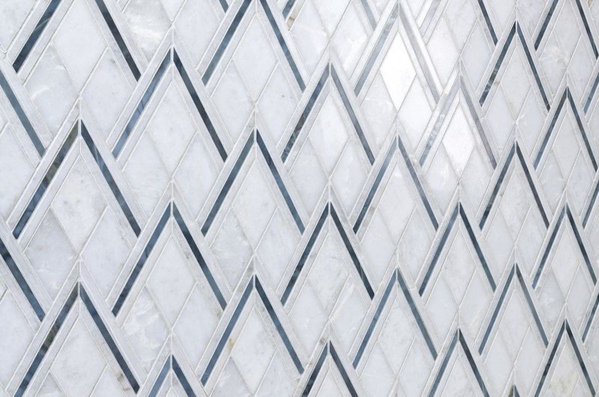 **PER PC** Sahara 14x14 Polished Stone Mosaic, SF170134, 9.6sf, 10pcs, 36 lbs, FINAL PRICE: $7.99/pc, $79.90/bx + Tax