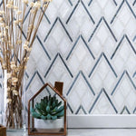 **PER PC** Sahara 14x14 Polished Stone Mosaic, SF170134, 9.6sf, 10pcs, 36 lbs, FINAL PRICE: $7.99/pc, $79.90/bx + Tax