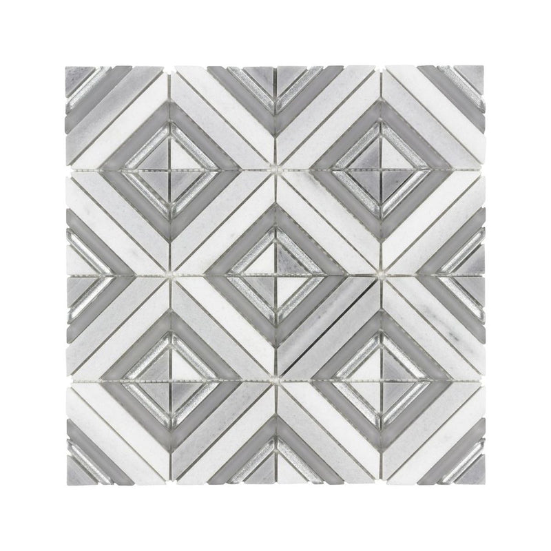 **PER PC** Taza 12x12 Mosaic, SF180656, 9.95sf, 10pcs, 12 lbs, FINAL PRICE: $6.99/pc, $69.90/bx + Tax