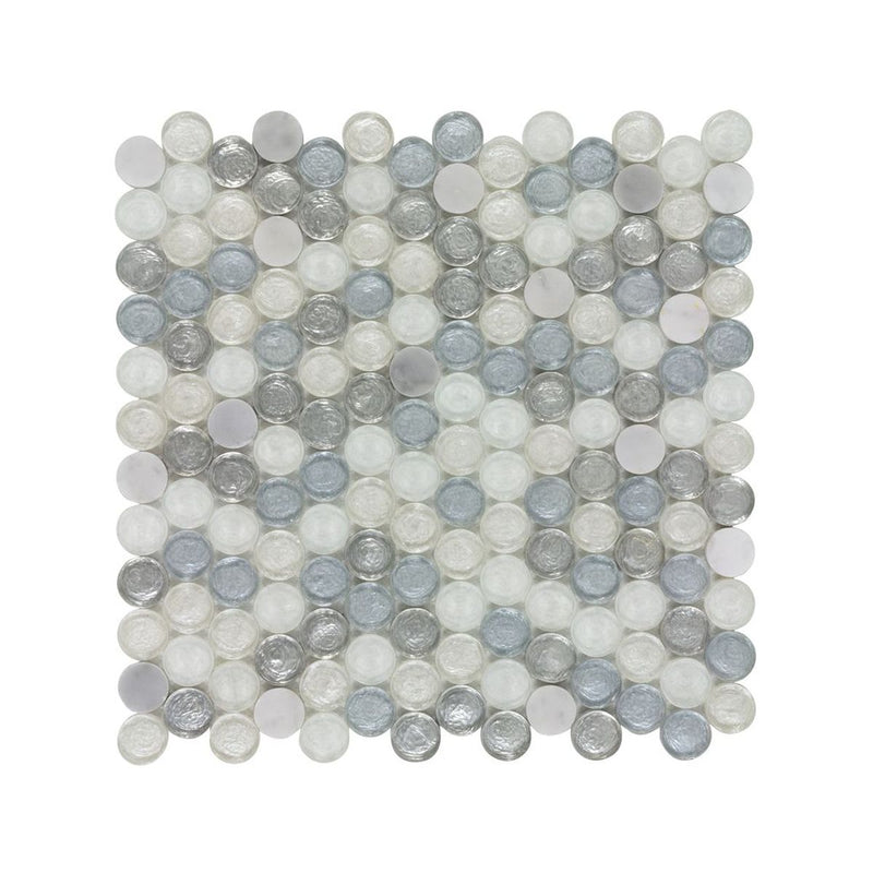 **PER PC** Persian Sun 13x13 Mosaic, SF180664, 10.77sf, 10pcs, 41lbs, FINAL PRICE: $7.99/pc, $79.90/bx + Tax