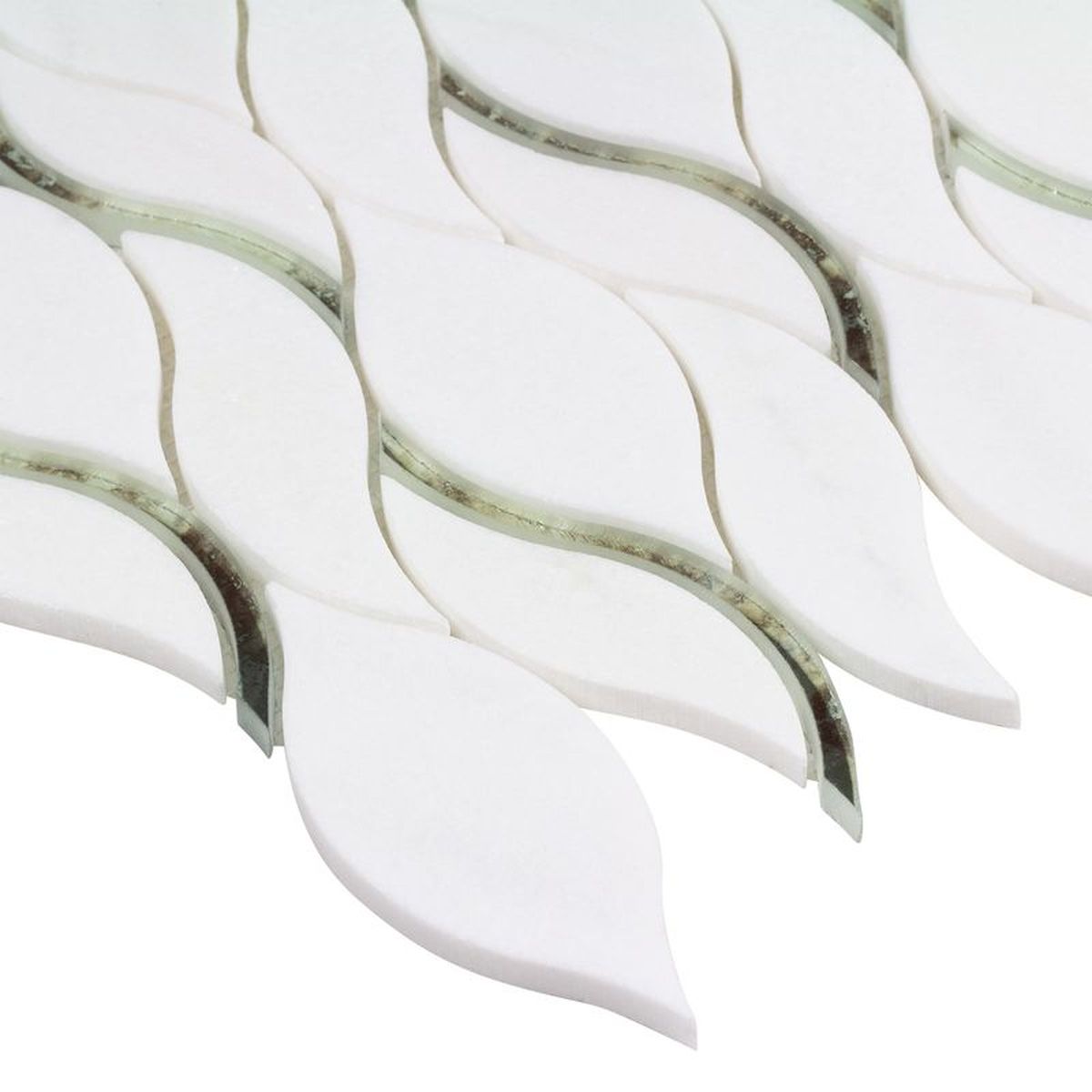 **PER PC** Symmetry Silver 11x15 Mosaic, SF200052, 8.51sf, 10pcs, 35lbs, FINAL PRICE: $7.99/pc, $79.90/bx + Tax