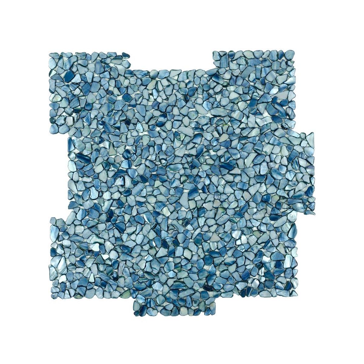 **PER PC** Celestial Pearl Slivers 13x13 Pebble Mosaic, SF210109, 24pcs, 23.54sf, 25 lbs, FINAL PRICE: $4.99/pc, $119.76/bx + Tax