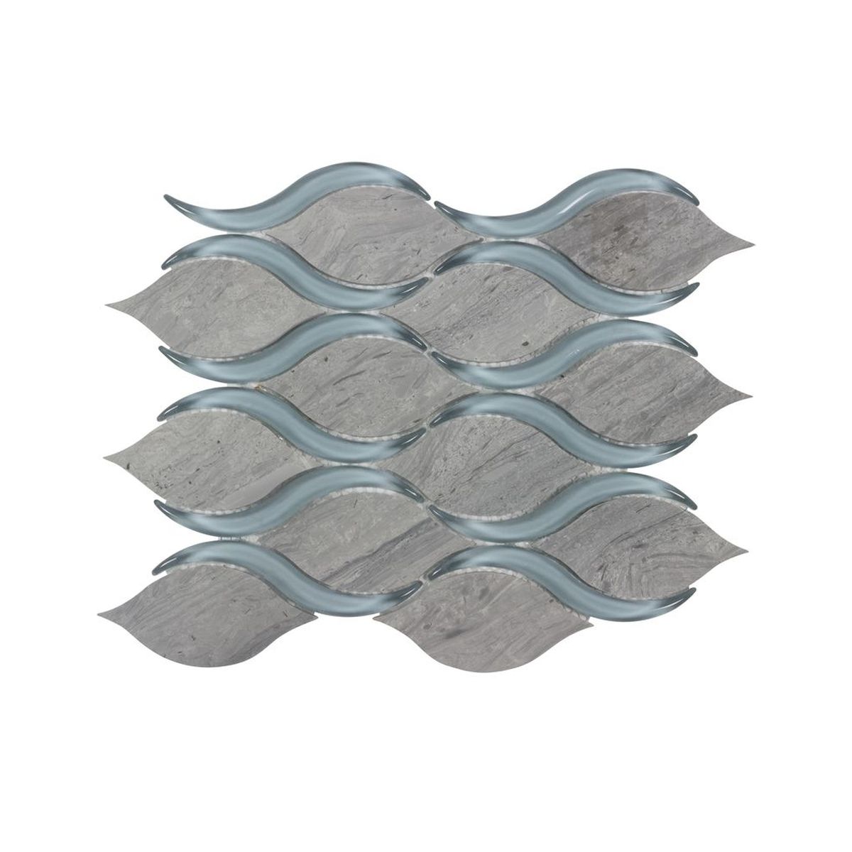 **PER PC** Ambiance Serenity 13x10 Mosaic, SF190003, 11 pcs, 8.162sf, 25 lbs, FINAL PRICE: $5.99/pc, $65.89/bx + Tax