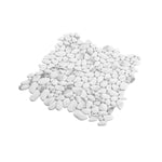 **PER PC** Carrara Pebble 14x14 Mosaic, SF210044, 11.011sf, 11pcs, 12 lbs, FINAL PRICE: $4.99/pc, $54.89/bx + Tax