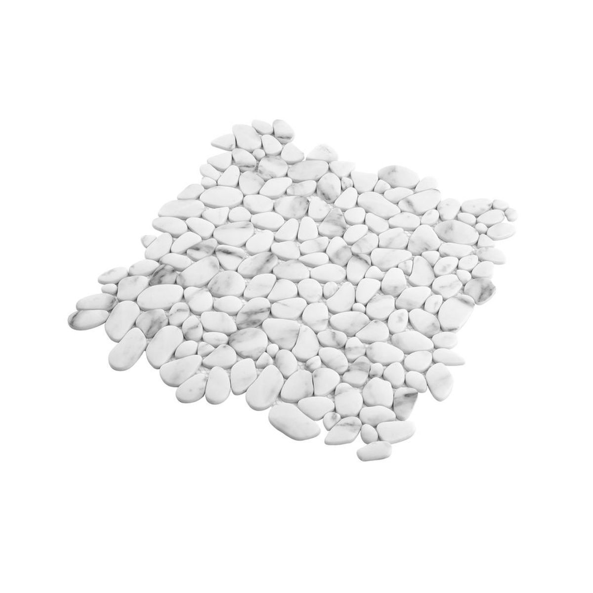 **PER PC** Carrara Pebble 14x14 Mosaic, SF210044, 11.011sf, 11pcs, 12 lbs, FINAL PRICE: $4.99/pc, $54.89/bx + Tax