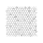 Carrara Pennies 12x12 Penny Round Mosaic, SF180740, 10.78sf, 11pcs, 28lbs, FINAL PRICE: $4.99/pc, $54.89/bx + Tax