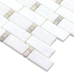 **PER PC** Pale Beige Dominos Subway 12x12 Mosaic, SF200013, 10pcs, 9.4sf, 50lbs, FINAL PRICE: $4.99/pc, $49.90/ Box