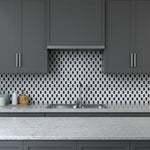 **PER PC** Kaya Sable Black 11x15 Mosaic, SF200006,  9.76sf, 10pcs, 36 lbs, FINAL PRICE: $7.99/sf, $79.90/bx + Tax