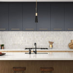 **PER PC** Framework Pewter 11x13 Glazed Ceramic Mosaic, SF200057,  9.1sf, 10pcs, 31 lbs, FINAL PRICE: $3.99/pc, $39.90/bx + Tax