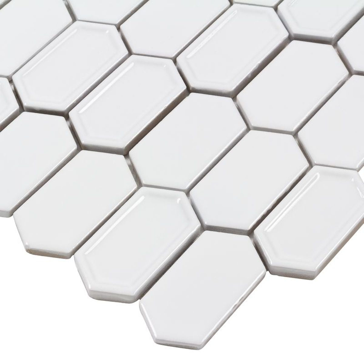**PER PC** Framework Plaster 11x13 Glazed Ceramic Mosaic, SF200056,  9.1sf, 10pcs, 31 lbs, FINAL PRICE: $3.99/pc, $39.90/bx + Tax