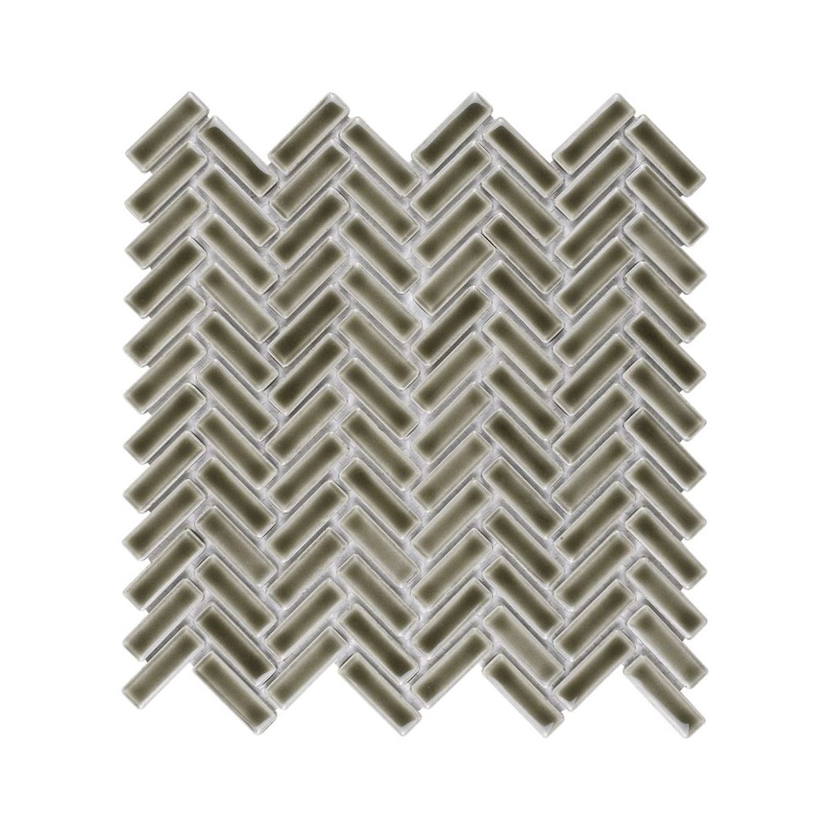 **PER PC** Tilt Plains 12x12 Herringbone Mosaic, SF210079, 9.01sf, 10pcs, 25 lbs, FINAL PRICE: $5.99/pc, $59.90/bx + Tax