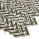 **PER PC** Tilt Plains 12x12 Herringbone Mosaic, SF210079, 9.01sf, 10pcs, 25 lbs, FINAL PRICE: $5.99/pc, $59.90/bx + Tax