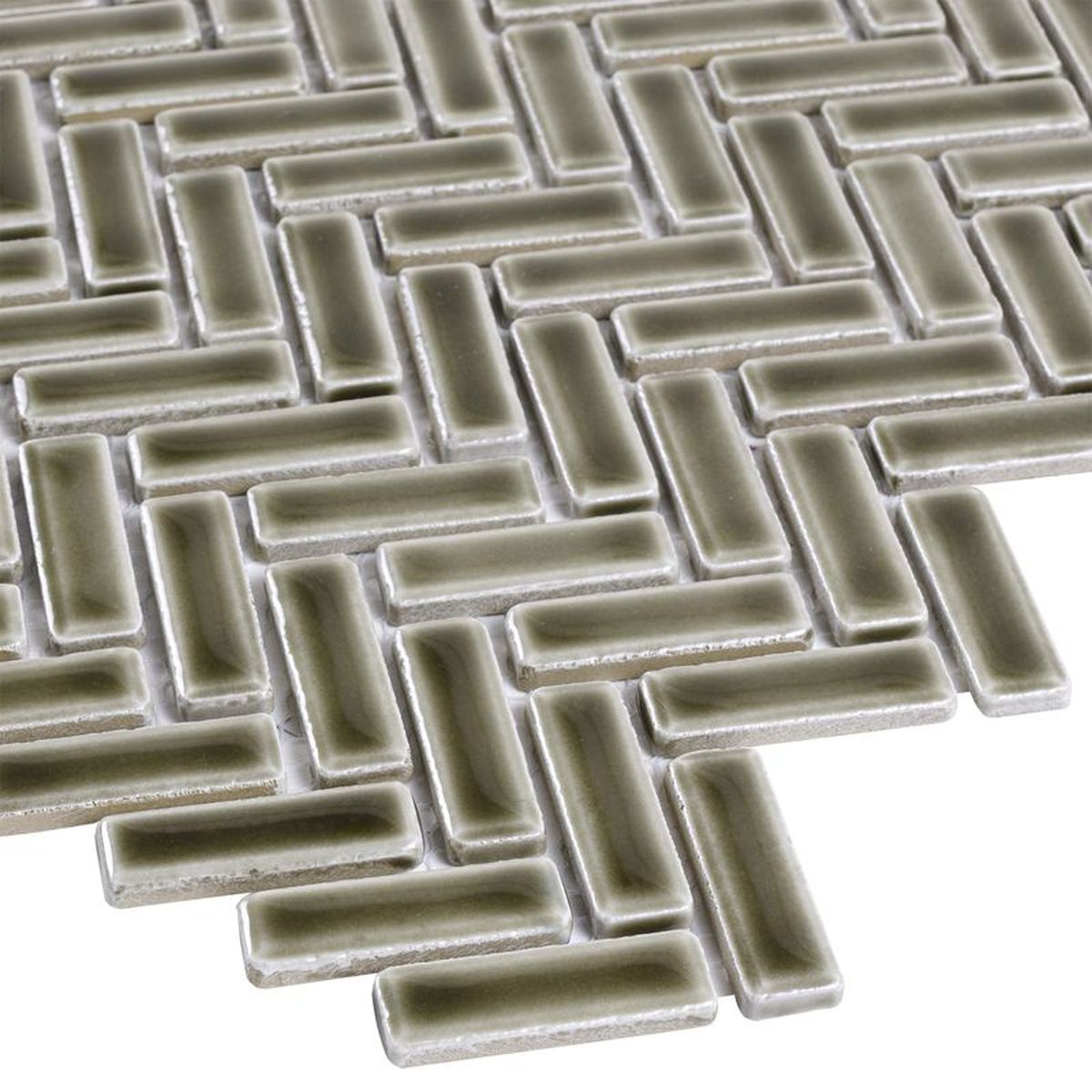 **PER PC** Tilt Plains 12x12 Herringbone Mosaic, SF210079, 9.01sf, 10pcs, 25 lbs, FINAL PRICE: $5.99/pc, $59.90/bx + Tax