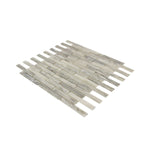 **PER PC** Beam Sepia 12x14 Linear Mosaic, SF190007, 11pcs, 10.78sf, 24 lbs, FINAL PRICE: $3.99/pc, $43.89/bx + Tax