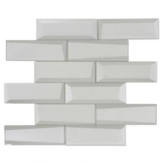 **PER PIECE ** CELESTIAL WHITE 2X6, SF170111, 11pcs, 11.43sf, FINAL PRICE: $4.99/pc, $54.89/ Box, Loc: MT6-G