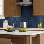 **PER PC** Marina Hexagon 12x12 Glass Mosaic, SF170170, 9.6sf, 10pcs, 27 lbs, FINAL PRICE: $3.99/pc, $39.90/bx + Tax