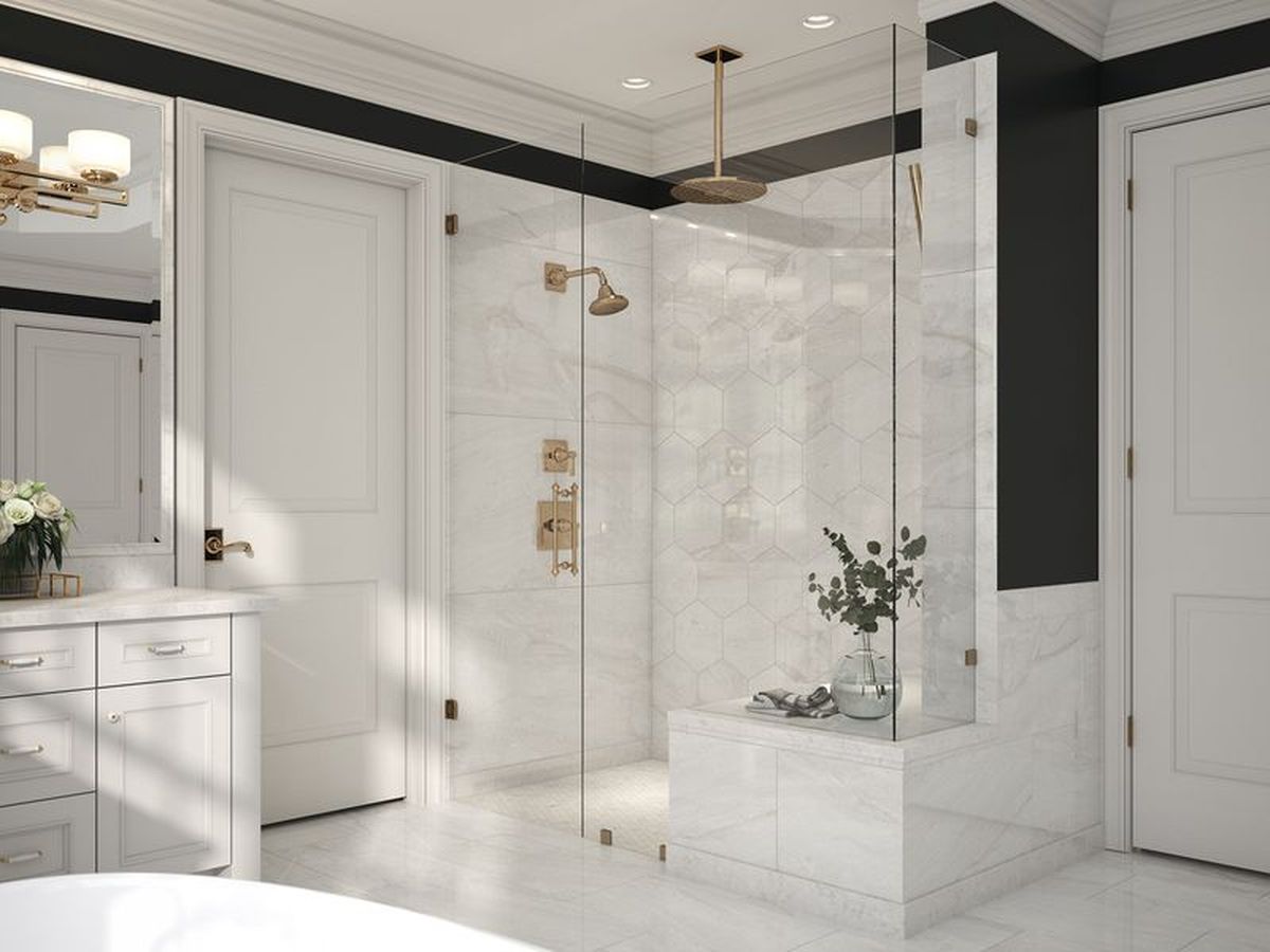 Ashen Silk Hexagon 10x11 Polished Porcelain Tile, SF220046, 8.736sf, 14pcs, 36 lbs, FINAL PRICE: $1.99/sf, $17.38/bx + Tax
