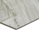 Ashen Silk Hexagon 10x11 Polished Porcelain Tile, SF220046, 8.736sf, 14pcs, 36 lbs, FINAL PRICE: $1.99/sf, $17.38/bx + Tax