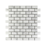 **PER PC** Carrara Essence 1x2 Subway 12x12 Mosaic, SF220070, 12.256f, 14pcs, 44lbs, FINAL PRICE: $4.99/pc, $69.86/ Box + TAX