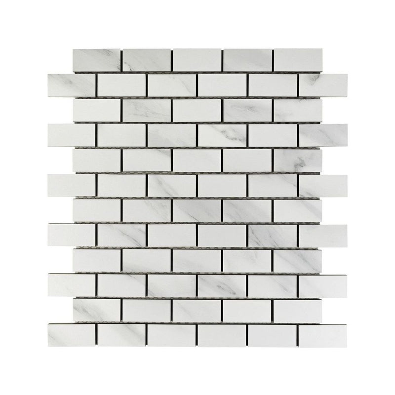 **PER PC** Carrara Essence 1x2 Subway 12x12 Mosaic, SF220070, 12.256f, 14pcs, 44lbs, FINAL PRICE: $4.99/pc, $69.86/ Box + TAX