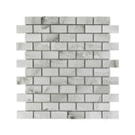 Dusky Onyx 1x2 Mosaic Matte-Marbleridge Reserve