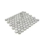 **PER PC** Dusky Onyx Hexagon 12x12 Mosaic, SF220065, 9.68sf, 10pcs, 27lbs, FINAL PRICE: $3.99/pc, $39.90/bx + Tax