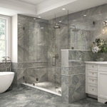 Gris Naturale Hexagon Polished Tile 11x11, SF220048, 8.736sf, 14pcs, 35 lbs, FINAL PRICE: $1.99/sf, $17.38/bx + Tax