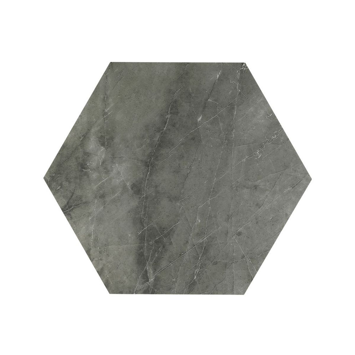 Gris Naturale Hexagon 10x11 Matte Tile, SF220055, 8.736sf, 14pcs, 36 lbs, FINAL PRICE: $1.99/sf, $17.38/bx + Tax