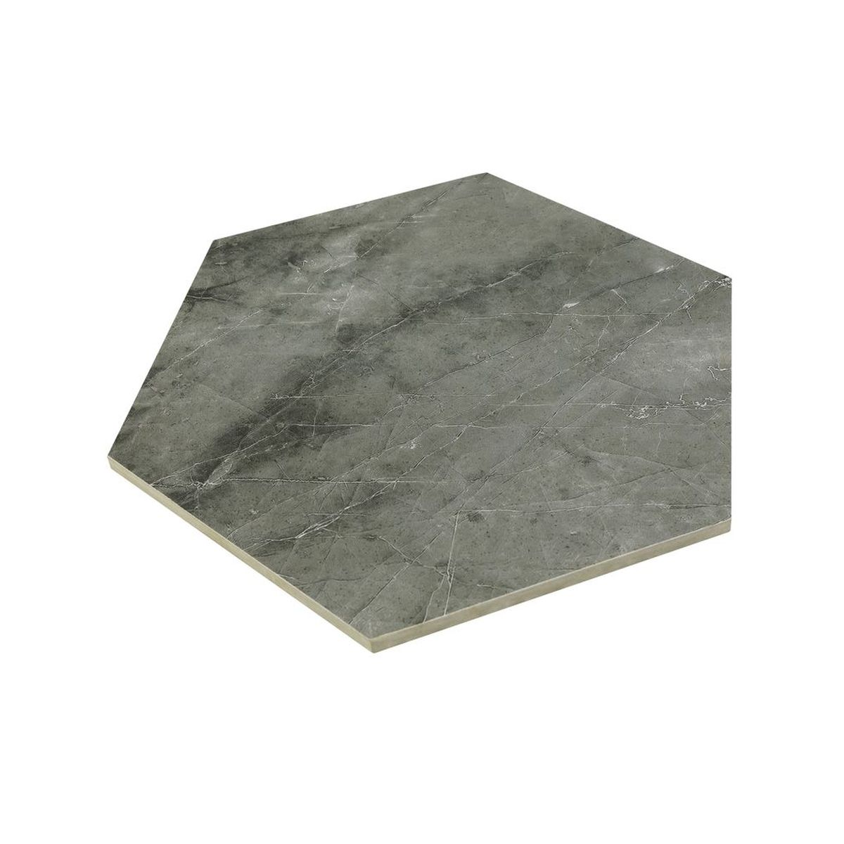 Gris Naturale Hexagon 10x11 Matte Tile, SF220055, 8.736sf, 14pcs, 36 lbs, FINAL PRICE: $1.99/sf, $17.38/bx + Tax