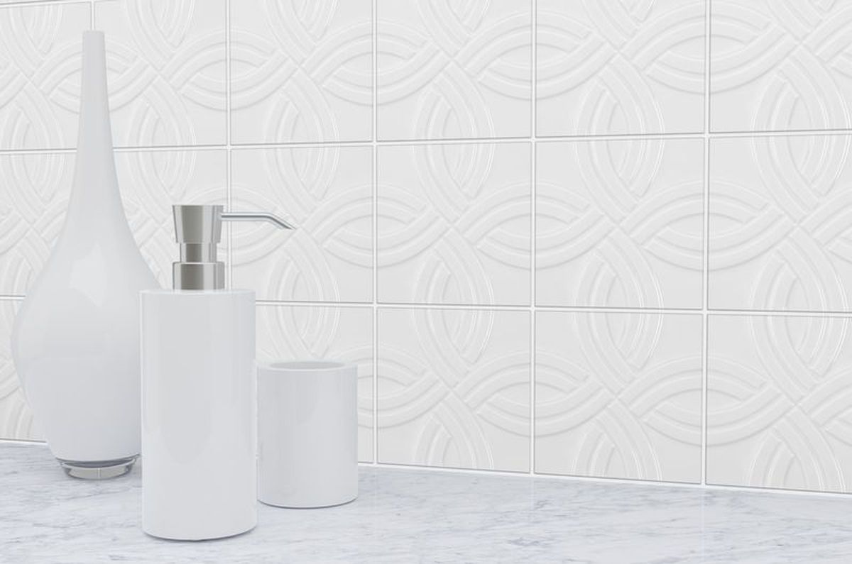 **PER BOX** Blanco Villa 6x6 Subway Tile, SF190170,  7.415sf, 30pcs, 24 lbs, FINAL PRICE: $0.99/sf, $7.34/bx + Tax
