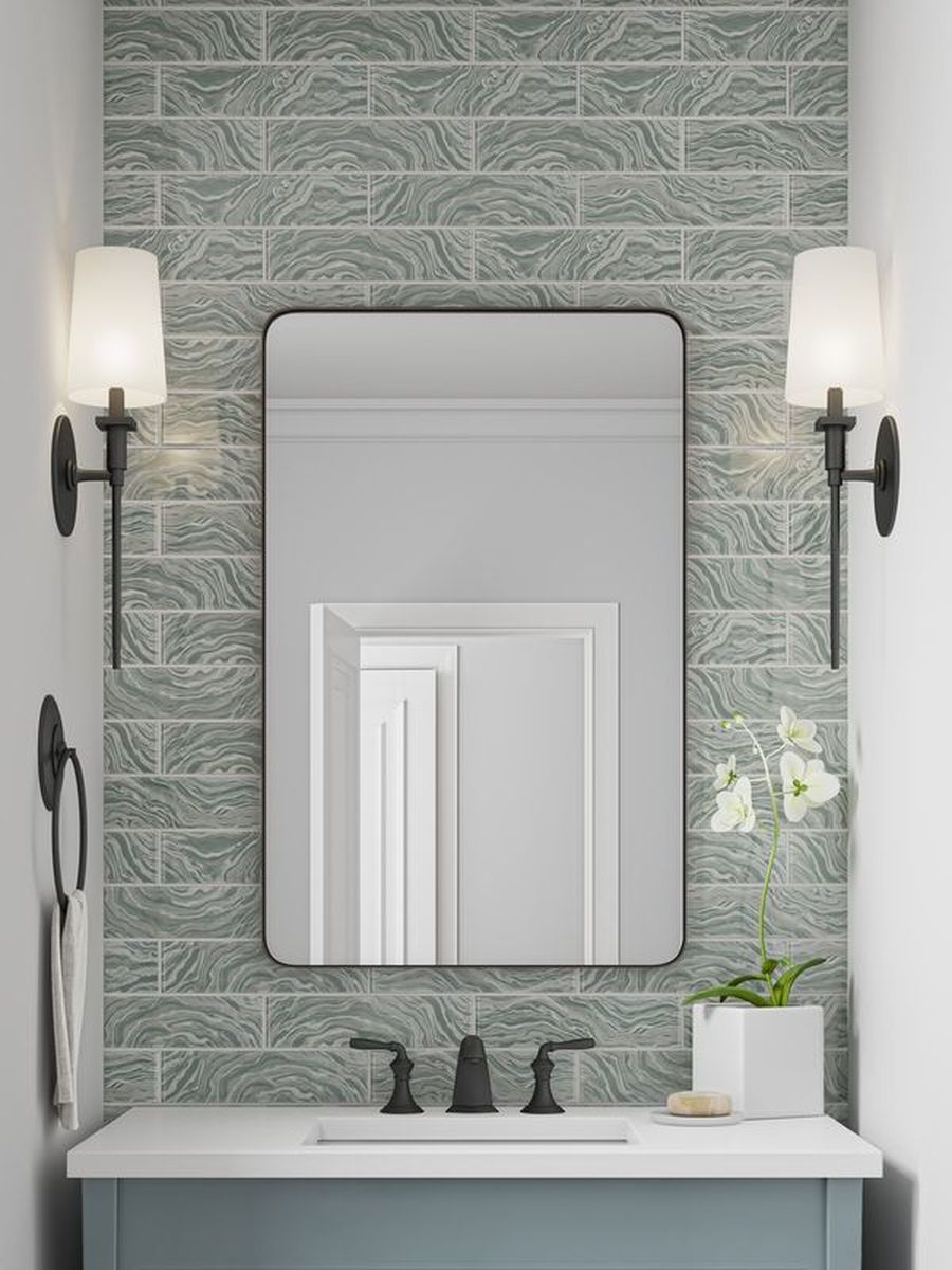 High Tide Grey 3x12 Glazed Glass Tile, SF210137, 9.52sf, 40 pcs, 30 lbs, FINAL PRICE: $0.99/sf, $9.42/bx + Tax