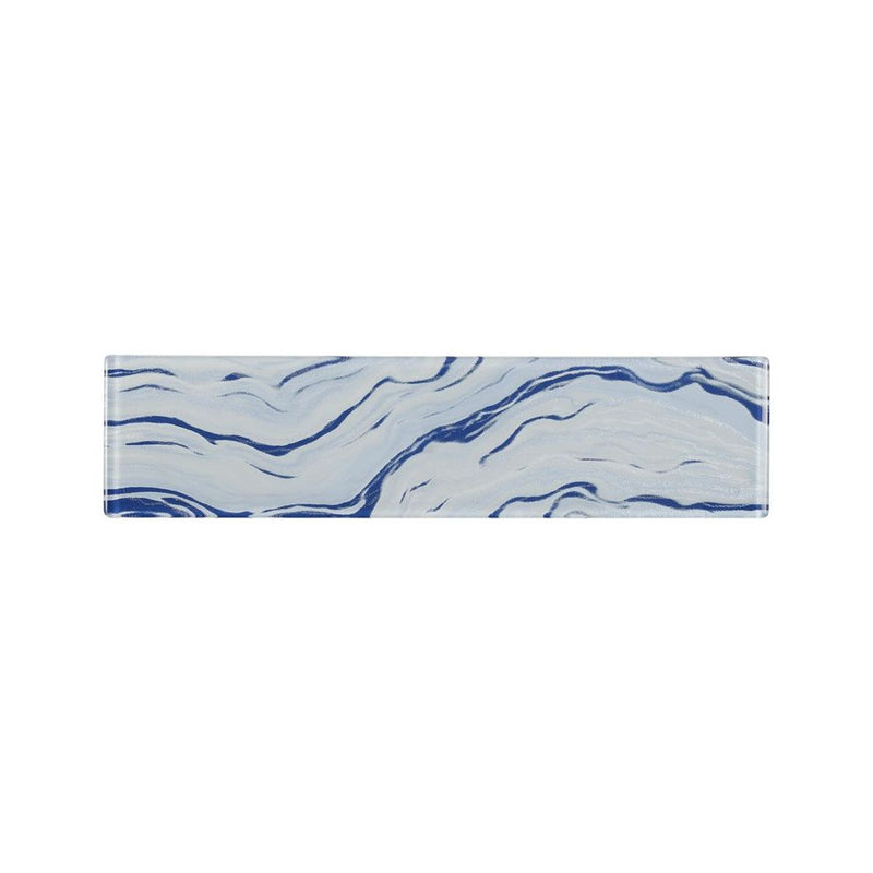High Tide Sky Blue 3x12 Glazed Glass Tile, SF210129, 9.52sf, 40 pcs, 30 lbs, FINAL PRICE: $0.99/sf, $9.42/bx + Tax