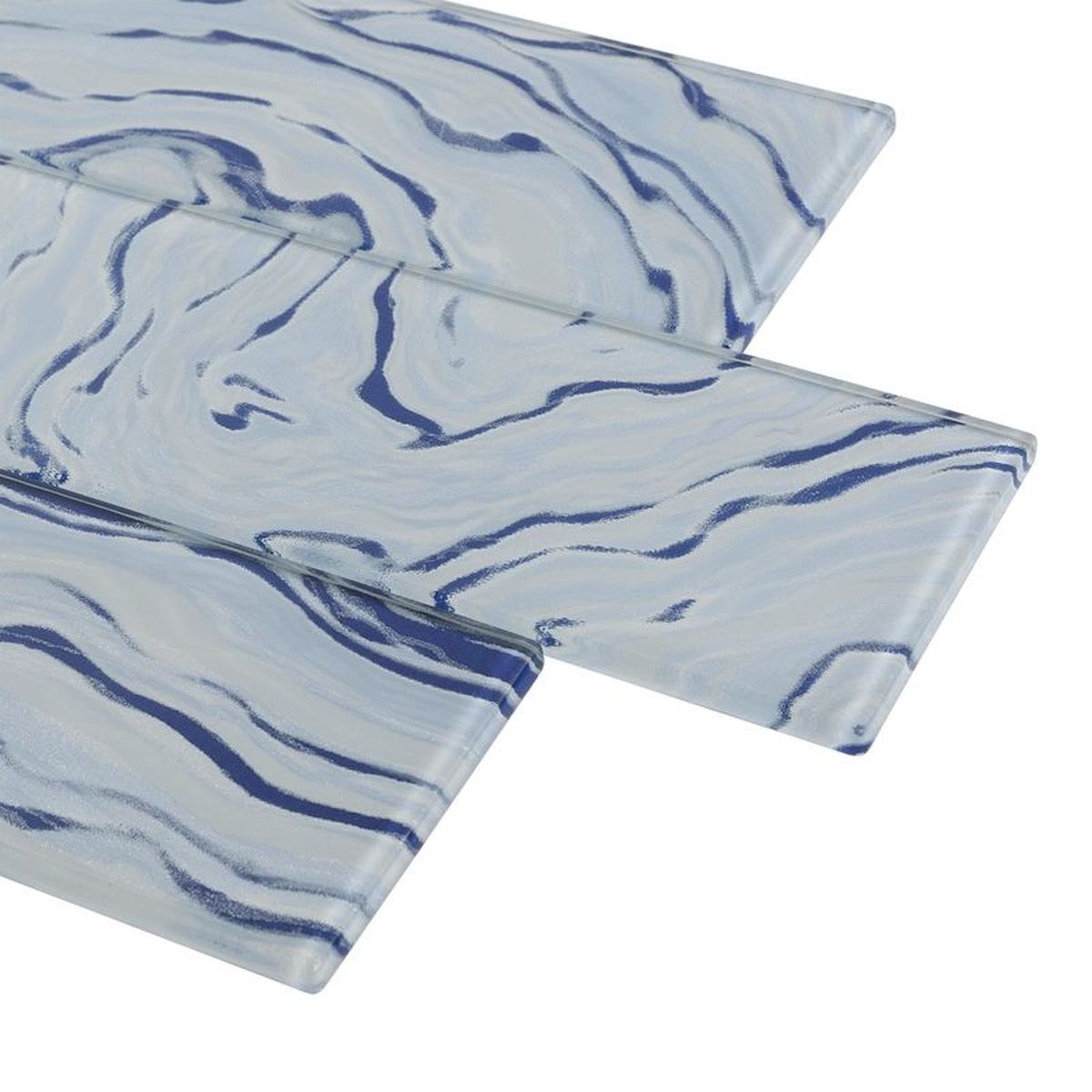 High Tide Sky Blue 3x12 Glazed Glass Tile, SF210129, 9.52sf, 40 pcs, 30 lbs, FINAL PRICE: $0.99/sf, $9.42/bx + Tax