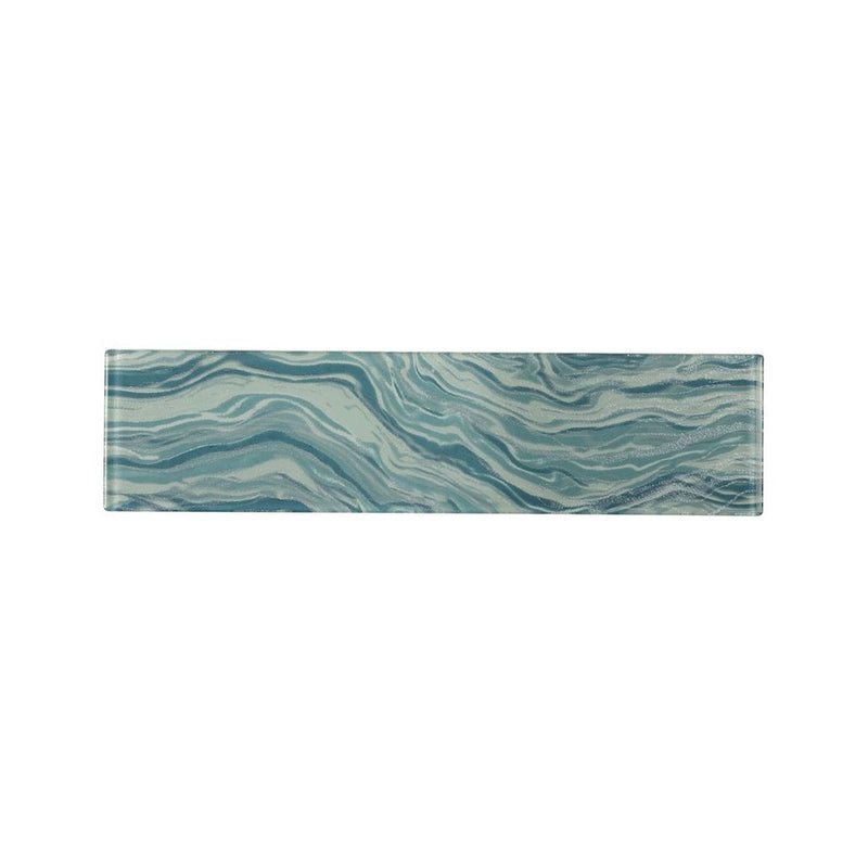 High Tide Turquoise 3x12 Glazed Glass Tile, SF210126, 9.52sf, 40 pcs, 30 lbs, FINAL PRICE: $0.99/sf, $9.42/bx + Tax