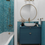 High Tide Teal 3x12 Glazed Glass Tile, SF210128, 9.52sf, 40 pcs, 30 lbs, FINAL PRICE: $0.99/sf, $9.42/bx + Tax