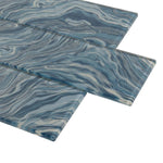 High Tide Teal 3x12 Glazed Glass Tile, SF210128, 9.52sf, 40 pcs, 30 lbs, FINAL PRICE: $0.99/sf, $9.42/bx + Tax