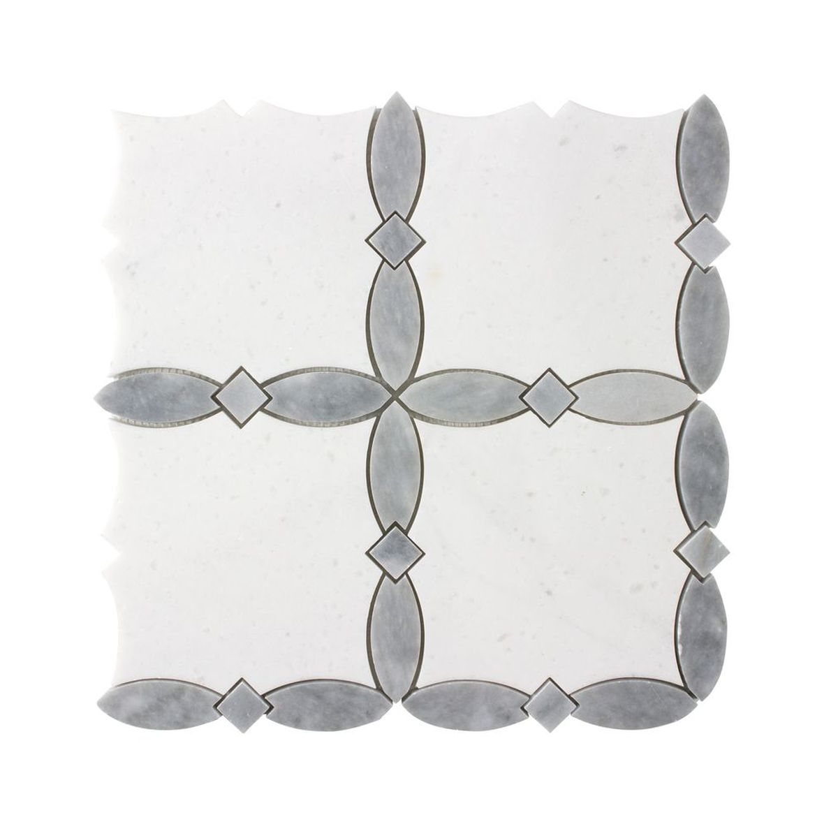 Chantilly Lace 13x13 Mosaic, LW1019019, 5.865sf, 5pcs, 34lbs, FINAL PRICE: $7.99/pc, $39.95/bx + Tax