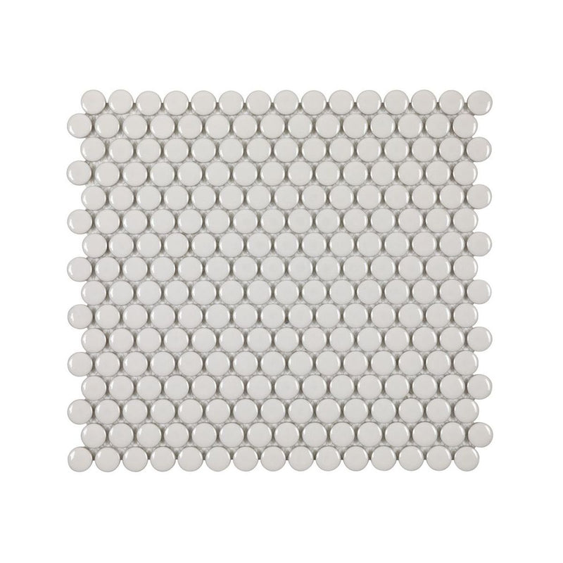 Pearl Glossy 3/4 inch Penny Round