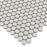 Pearl Glossy 3/4 inch Penny Round