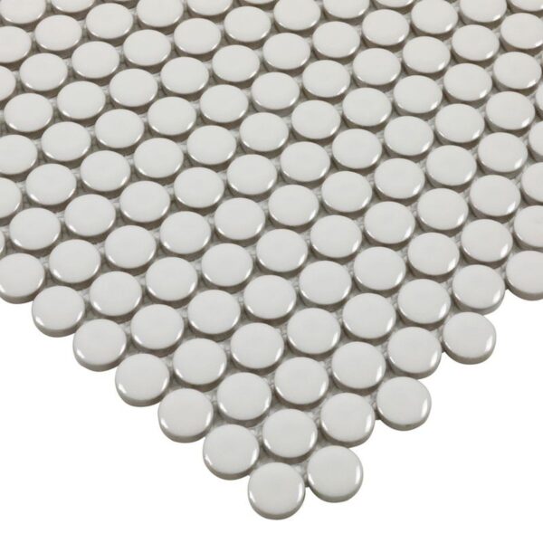 Pearl Glossy 3/4 inch Penny Round