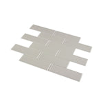 **PER PC** Breeze 12x15 Subway Mosaic, SF170073, 15 pcs, 14.54sf, 30 lbs, FINAL PRICE: $3.99/pc, $59.85/bx + Tax
