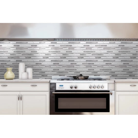 ** PER PCS ** 12X15 METROPOLITAN WHITE MT GL, SF170081, 15pcs, 14.76sf, Retal:$23.99/pc FINAL PRICE: $3.99/pc, $59.85/bx, Loc: MT6-C